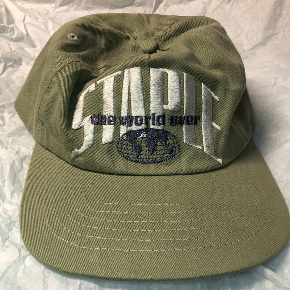 Staple Montrose “Staple the World Over” Snapback Hat Sage New with Tags - Picture 1 of 3